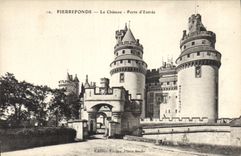CPA Pierrefonds Le Chateau Porte d'Entree 