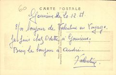 CPA Chantilly Oise Le Chateau Facade Nord Est 