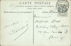 CPA Chateau de Pierrefonds L'Entree 