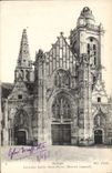 CPA Senlis Ancienne Eglise Saint Pierre Marche couvert 