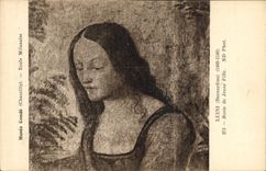 CPA Musee Conde Chantilly Ecole Milanaise Luni Bernardino Buste de Jean Fille 