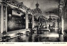 CPA Chantilly Le Chateau Galerie des Batailles 