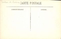 CPA Amboise Vue de la Loire sur la Terrasse du Chateau