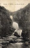 CPA Correze Gimel La Grande Cascade 