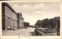 CPA Compiegne Le Chateau et les Terrasses 