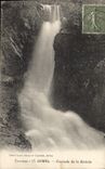 CPA Gimel Cascade de la Redole 