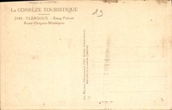 CPA Clergoux Etang Prevost Route Clergoux Montaignac 