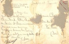 CPA Vue Generale de pierre sur la Loire La Cathedrale 