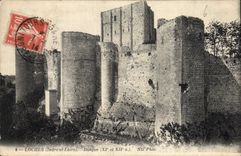 CPA Loches Indre et Loire Donjon 