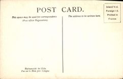 CPA Stanfeld W Clarkson On the Rhine near Cologne 