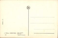 CPA J Dillens Figure Tmbale Graf figuur Musee de Bruxelles 