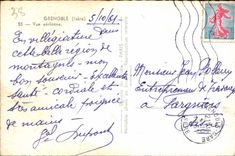 CPA Grenoble Isere Vue aerienne 