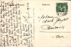 CPA Grenoble L'Isere a l'Ile l'Amour et les Alpes 