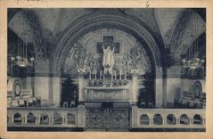 CPA La Basilique de Lisieux La Crypte Le Choeur 