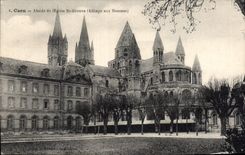 CPA Caen Abside de l'Eglise St Etienne Abbaye aux Hommes 