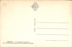 CPA Lisieux Le Chemin de Croix Vue d'ensemble prise de la derniere terrasse 
