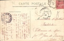 CPA Grenoble Le Pont de l'Hopital et la Chaine des Alpes 