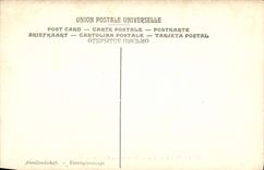 CPA Velde Willem van de Mer calme ay Coucher du Soleil 