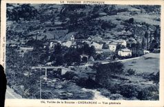 CPA Vallee de la Bourne Choranche Vue generale 