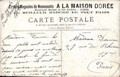 CPA Grand Magasins de Nouveautes a la Maison Doree Betharram