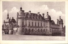 CPA Chantilly Oise le Chateau facade nord est 