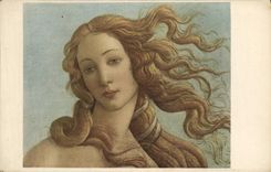 CPA Nascita di Venere Sandro Botticelli