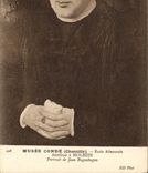 CPA Musee Conde Chantilly Ecole Allemande Attribue a Holbein Portrait de Jean Bugenbagen 