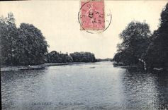 CPA Chantilly vue sur la Nonette 