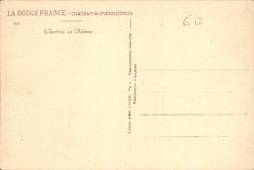 CPA La Douce France Chateau de Pierrefonds l'Arrivee au chateau 