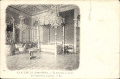CPA Chateau de Compiegne la Chambre a coucher de l'Imperatrice Josephine 