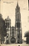 CPA Senlis Oise la Ctahedrale Portail Ouest 
