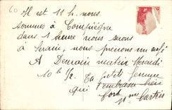 CPA Compiegne Statue de Jeanne d'Arc 