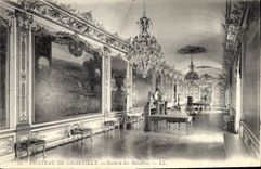 CPA Chateau de Chantilly Galerie des Batailles 