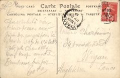 CPA Chateau de Chantilly l'entree 