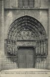 CPA Senlis Oise Portail Nord de la Cathedrale 
