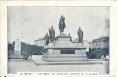 CPA La Corese Monument de Napoleon Bonaparte a Ajaccio 