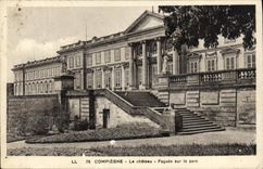 CPA Compiegne le Chateau facade sur le parc 