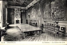 CPA Chantilly le Chateau la Galerie des Certs 
