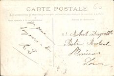 CPA Pierrefonds Cour du Chateau 