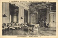 CPA Chateau de Compiegne Salon de Famille sous Napoleon III 