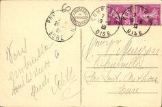 CPA Chateau de Compiegne Salon de Famille sous Napoleon III 