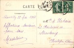 CPA Chantilly le Chateau 