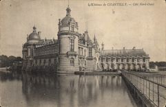 CPA Chateau de Chantilly cote nord ouest 