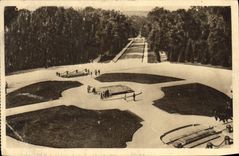 CPA Foret de Compiegne Oise vue generale de la Clairiere de l'Armistice au fond le Monuement du Mati