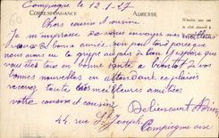 CPA Compiegne place de l'Hotel de Ville 