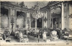 CPA Chateau de Chantilly La Chambre du Prince de Conde 