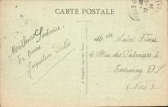 CPA Tours I et L Dome de la Basilique St Martin vue generale vers l'Hotel de Ville 