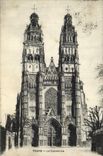 CPA Tours la Cathedrale 