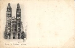 CPA Tours la Cathedrale 