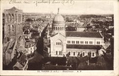 CPA Tours I et L Panorama 